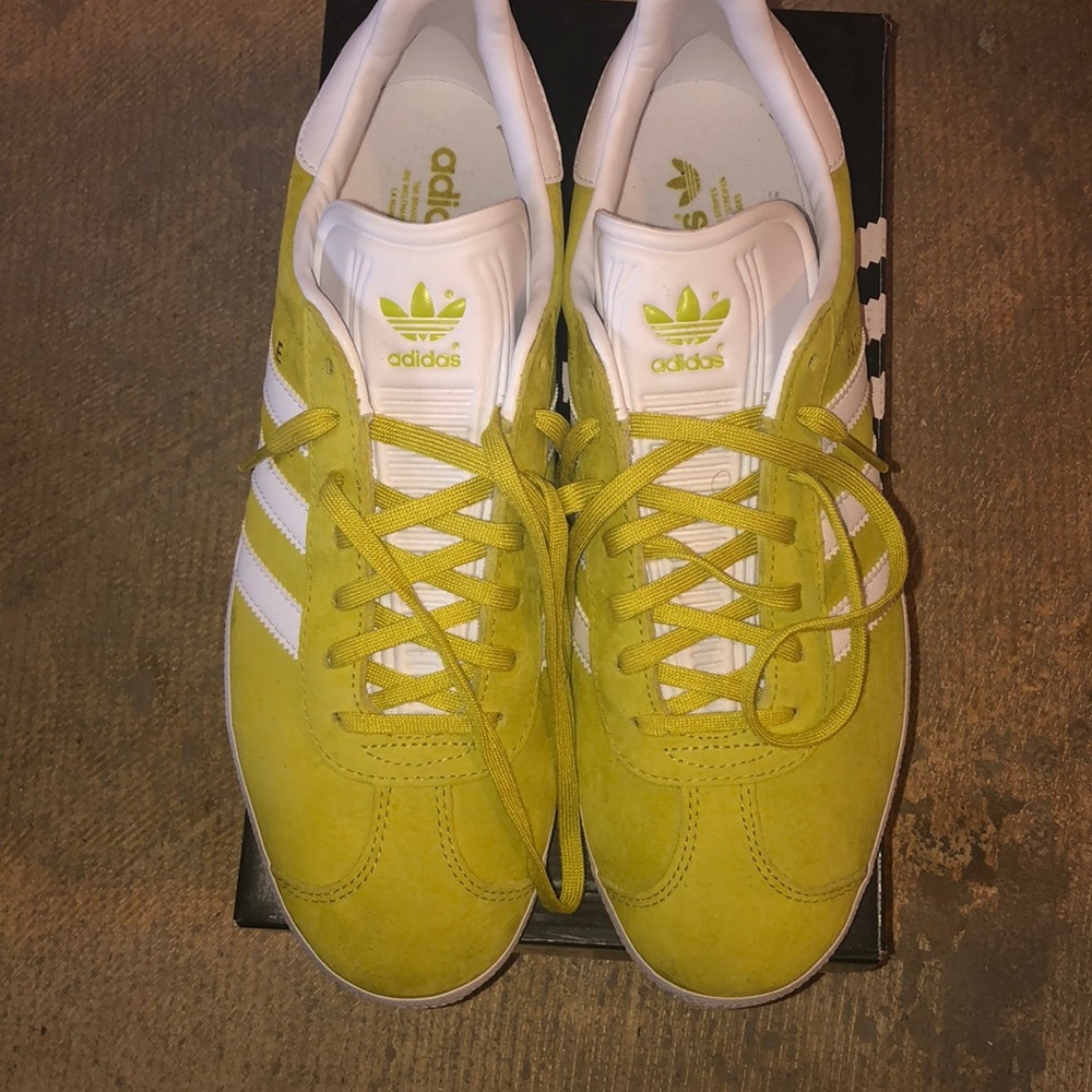 Adidas Gazelle (lime green)